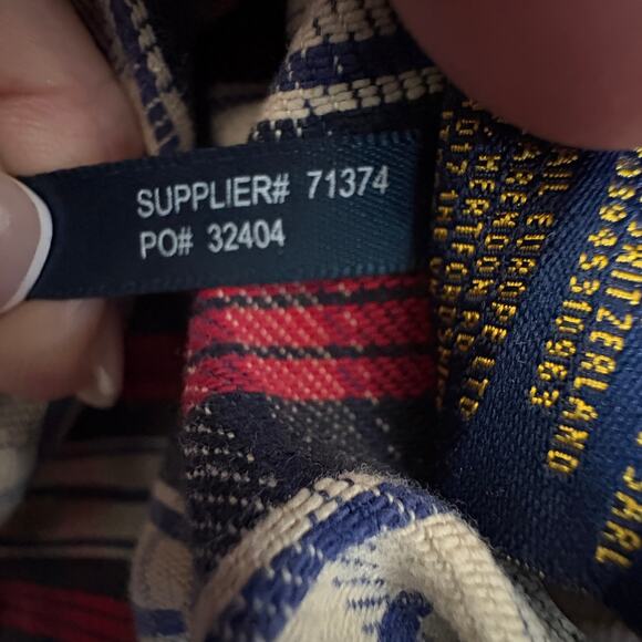 VTG Ralph Lauren Christmas Plaid Rugby Campus Classics Plaid Flannel XL 2004 - Picture 9 of 11